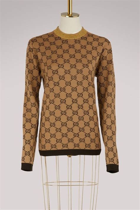 sweter damski gucci|Designer Luxury Wool Sweaters for Women .